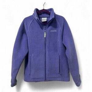 Columbia Youth Girls Fleece Zip Up jacket, size 10/12